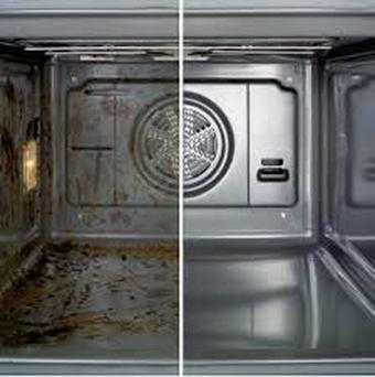 Dirty VS Clean Oven